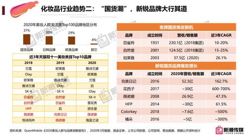 国货美妆品牌对比表格（美妆 国货）