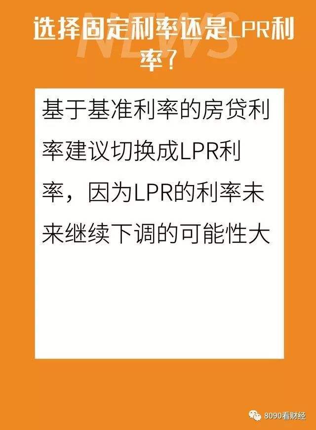 是选lpr还是固定 固定lpr是什么意思