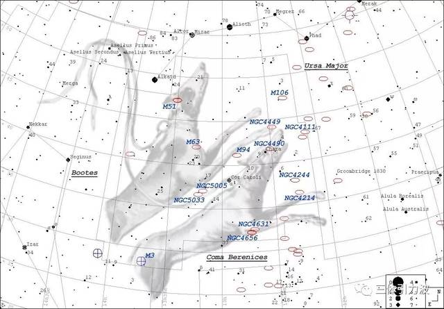 托勒密星座 托勒密48星座图