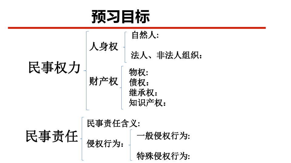 民事权利的类型 民事权利的类型化和体系构建