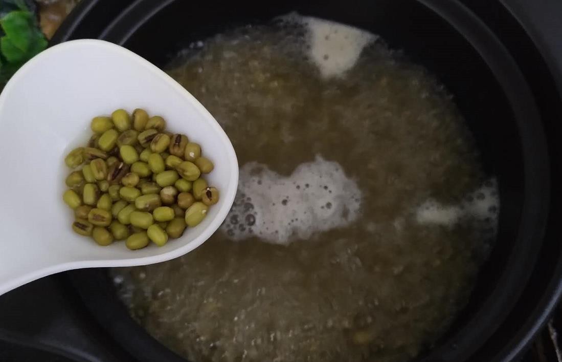 高压锅煮绿豆粥的做法 高压锅煮绿豆粥的做法视频
