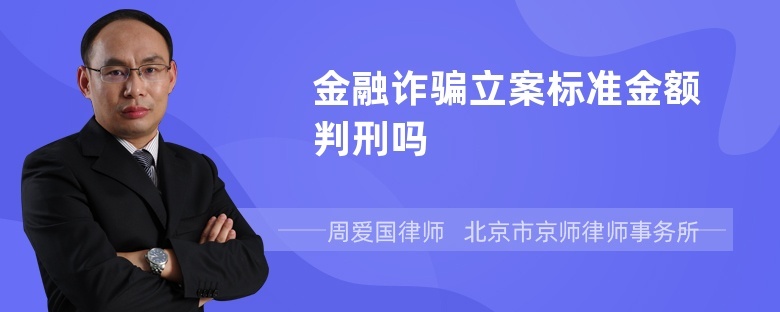 刑事立案金额 刑事案件立案金额