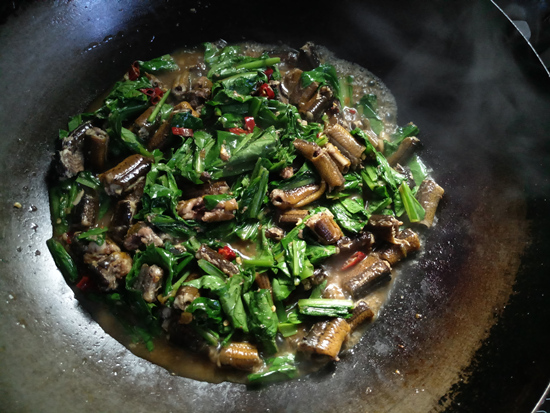 鳝片炒油麦菜怎么做好吃 鳝片炒油麦菜怎么做好吃窍门