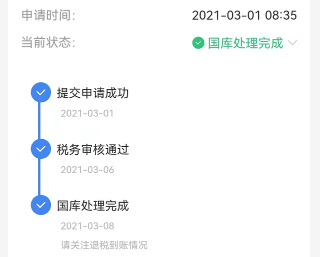 申请退税资质办理时间 申请退税资质办理时间规定